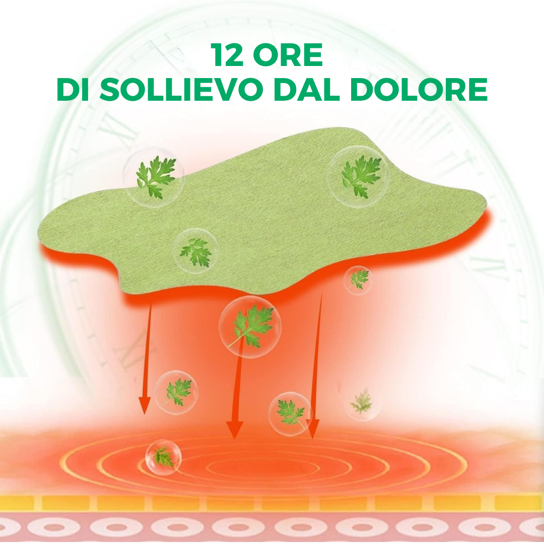 OrtoPlus™ - Cerotti Lombari Per Alleviare Il Mal di Schiena - 12pz