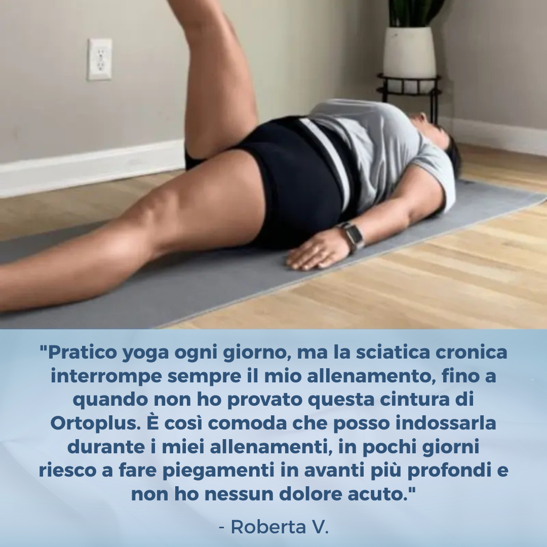 OrtoPlus™ - Cintura Lombare Per Mal di Schiena e Sciatica