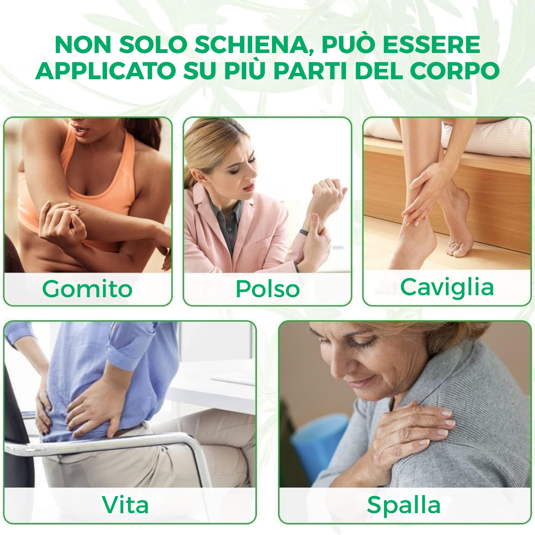 OrtoPlus™ - Cerotti Lombari Per Alleviare Il Mal di Schiena - 12pz