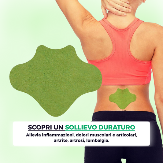 OrtoPlus™ - Cerotti Lombari Per Alleviare Il Mal di Schiena - 12pz