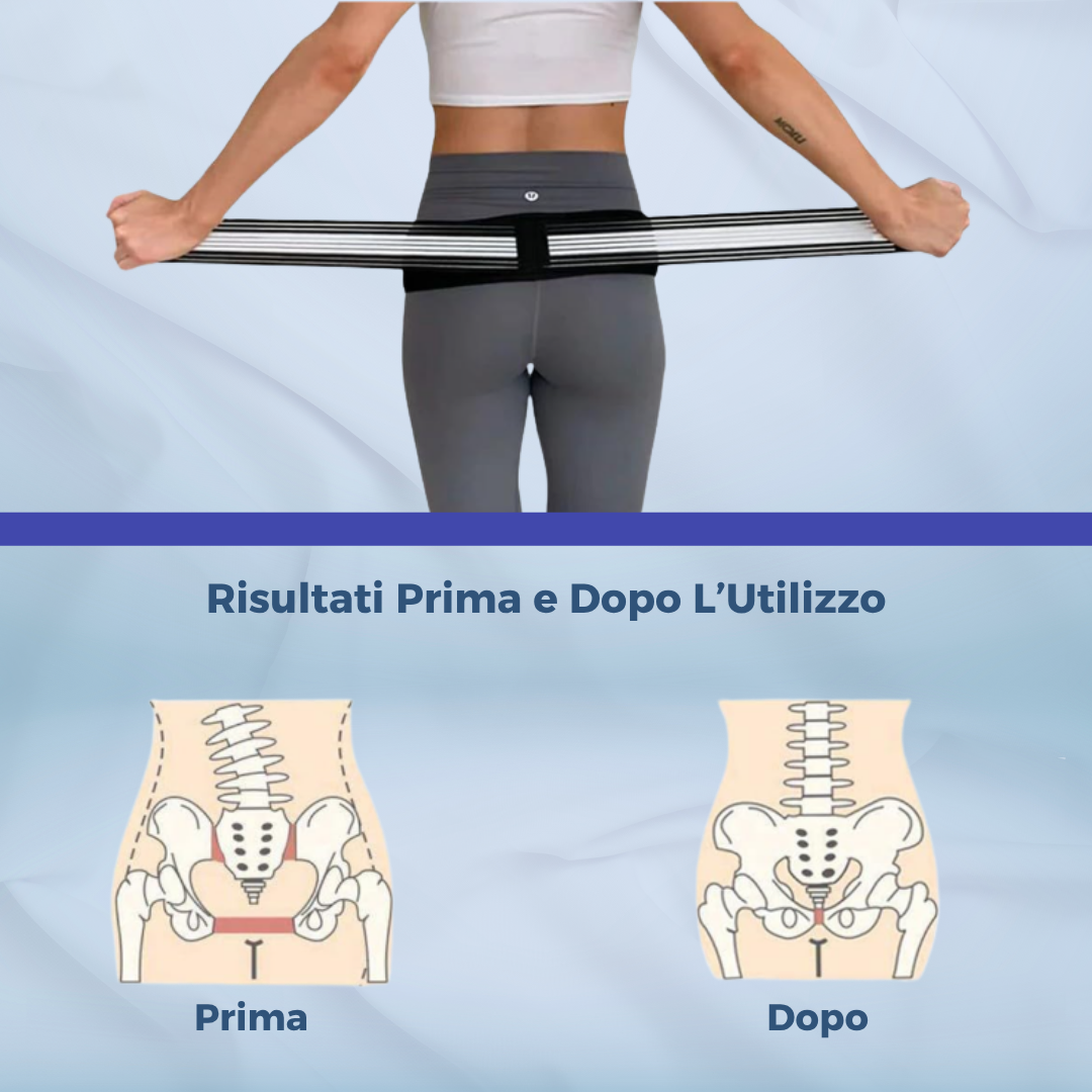 OrtoPlus™ - Cintura Lombare Per Mal di Schiena e Sciatica