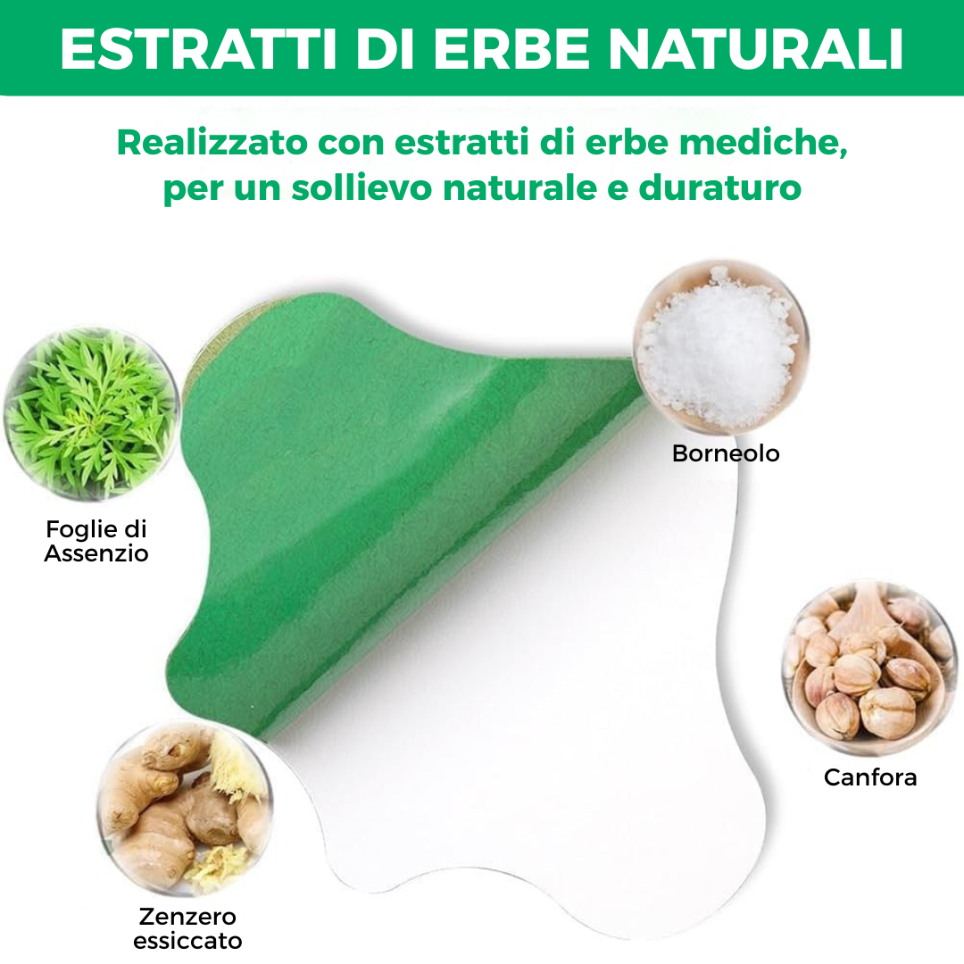 OrtoPlus™ - Cerotti Lombari Per Alleviare Il Mal di Schiena - 12pz